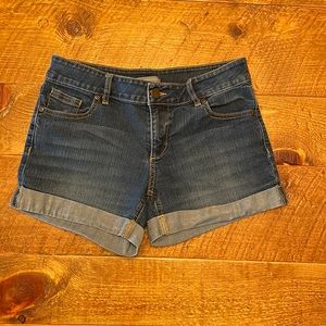 New York & Co Cuffed Jean Shorts